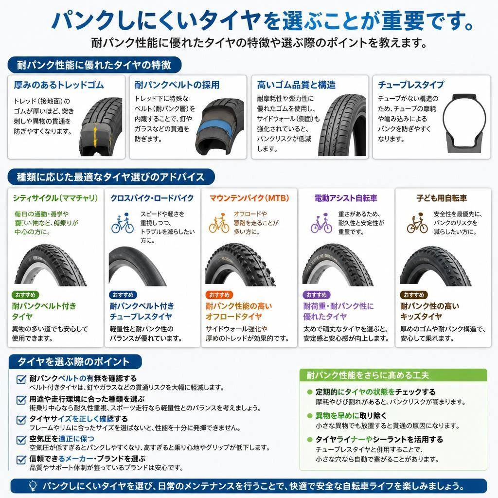 タイヤ選びのコツ