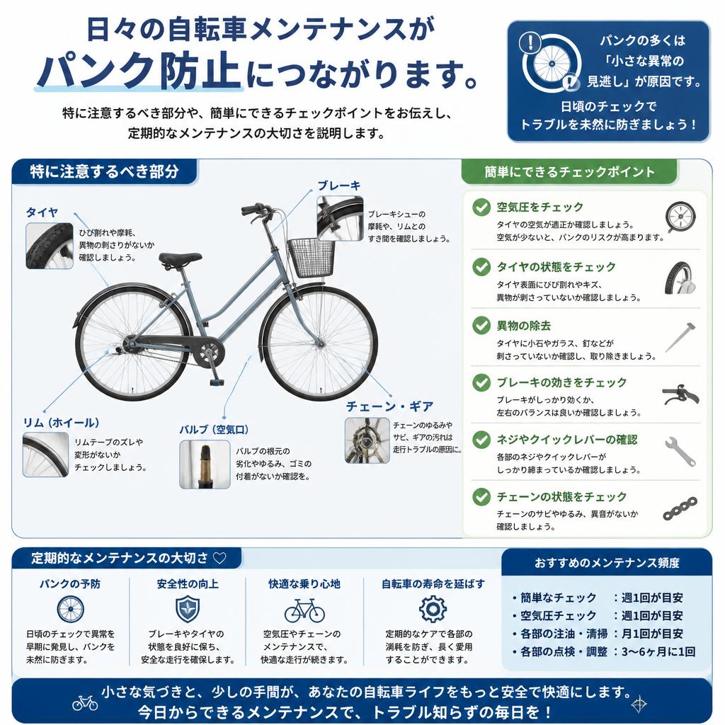 日常的なメンテナンスとチェック