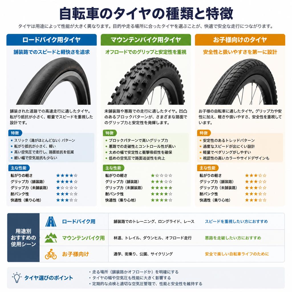 2. タイヤの種類と特徴